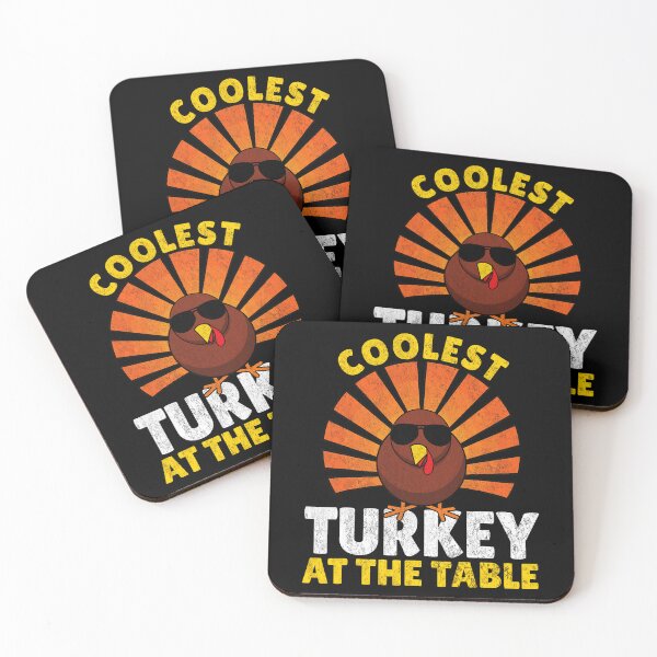 Item preview, Thankful Turkey Turkey Happy At Vintage Table Coolest Day designed and sold by GeoroSturgis.