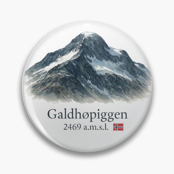 Item preview, Galdhøpiggen – Highest Peak of Norway (2469 a.m.s.l.) designed and sold by BloomKind.