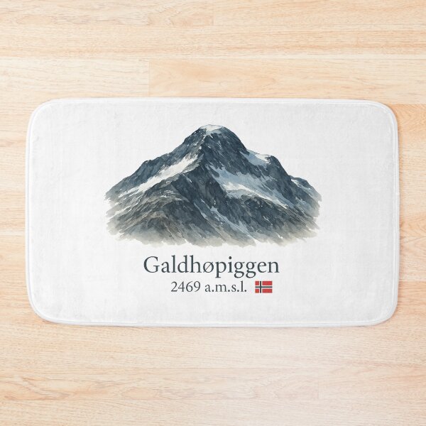 Item preview, Galdhøpiggen – Highest Peak of Norway (2469 a.m.s.l.) designed and sold by BloomKind.