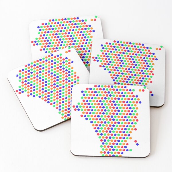 Item preview, Multicolored Rhinestone Greenland designed and sold by TheIconSmith.