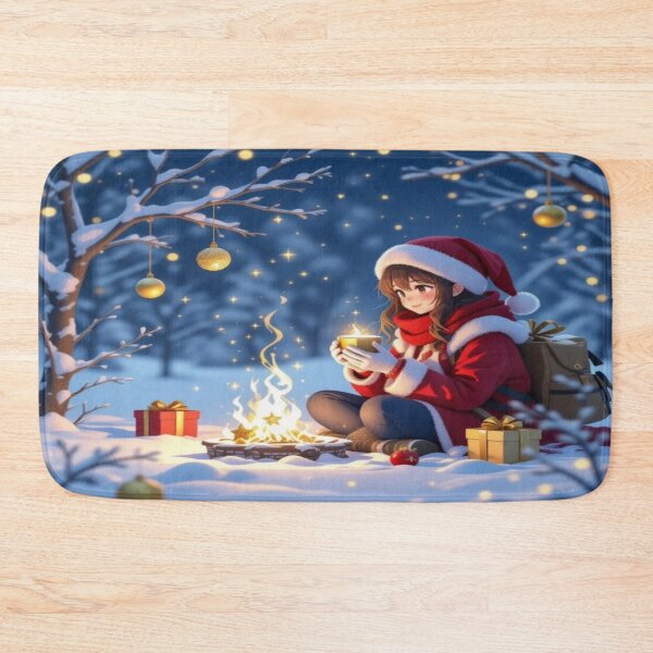 Item preview, Christmas Glow – Festive elegance with snow-covered branches, golden details & starry silence designed and sold by FotoworldEdel.