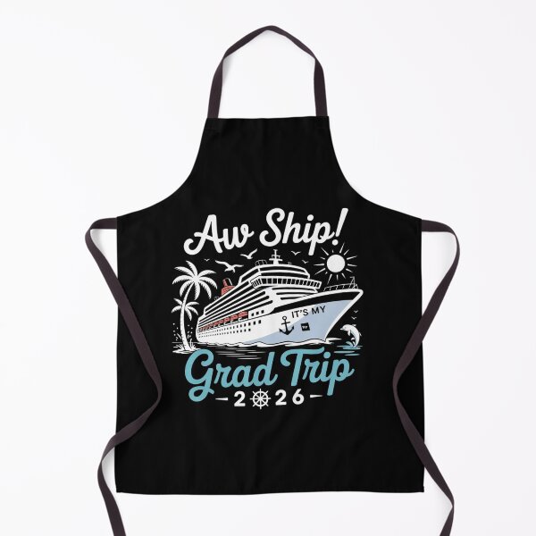 Item preview, Aw Ship It'S My Grad Trip Graduation Cruise Summer Vacatio  designed and sold by NewIdeasSArt.