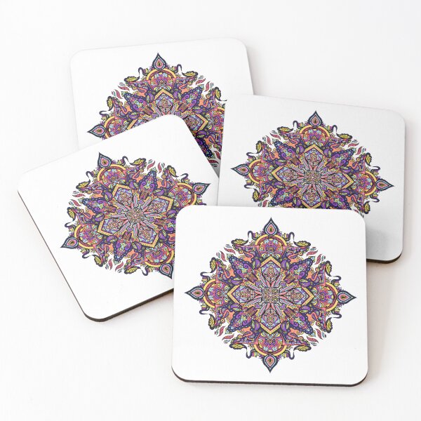 Item preview, Vibrant Mandala Art – Intricate Abstract Hand-drawn Boho Design designed and sold by DanjerBoi.