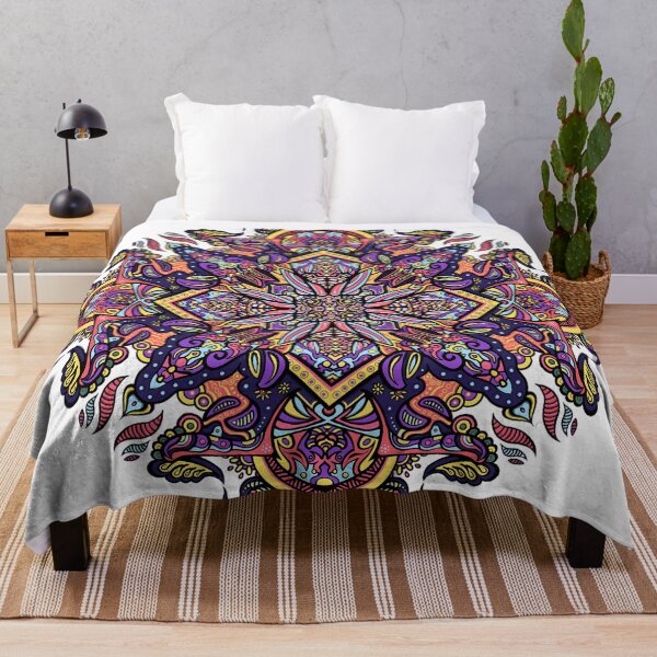 Item preview, Vibrant Mandala Art – Intricate Abstract Hand-drawn Boho Design designed and sold by DanjerBoi.