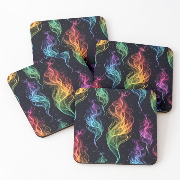 Item preview, Swirling rainbow smoke  designed and sold by Lucky 777.