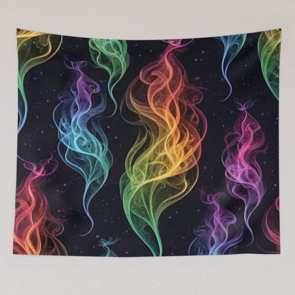 Item preview, Swirling rainbow smoke  designed and sold by Lucky 777.