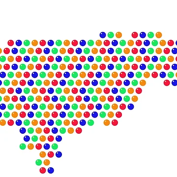 Artwork thumbnail, Multicolored Rhinestone Honduras by TheIconSmith