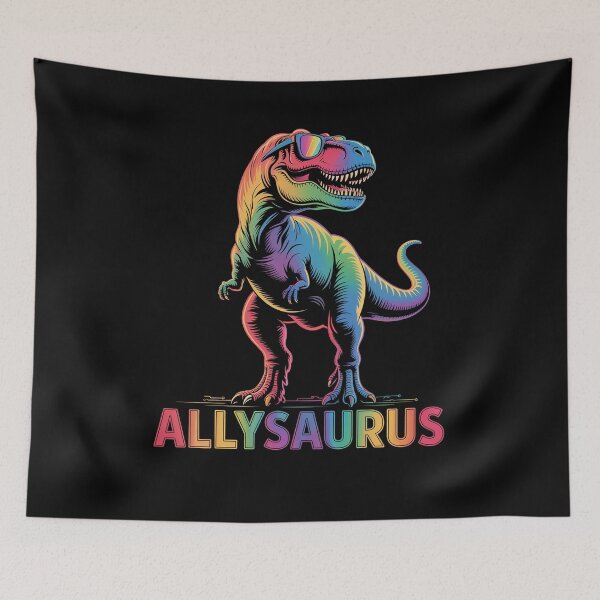 Item preview, Gay Pride Month Allysaurus Lgbtq Ally designed and sold by TorjeARTStore.