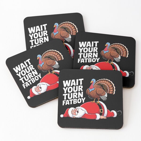 Item preview, Wait Your Turn Santa designed and sold by ManiaPopShop.