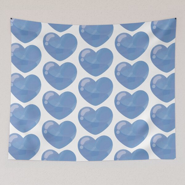 Item preview, Bubble Heart blue – Cute Pastel Heart | Cute Kawaii Heart designed and sold by NaellePinson.