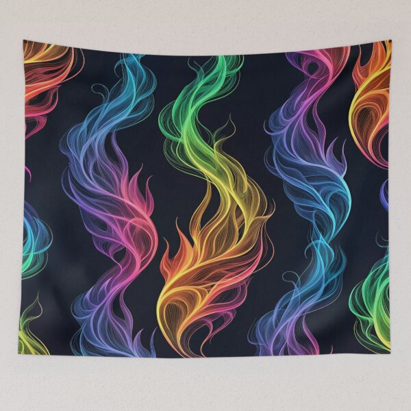 Item preview, Swirling rainbow smoke  designed and sold by Lucky 777.