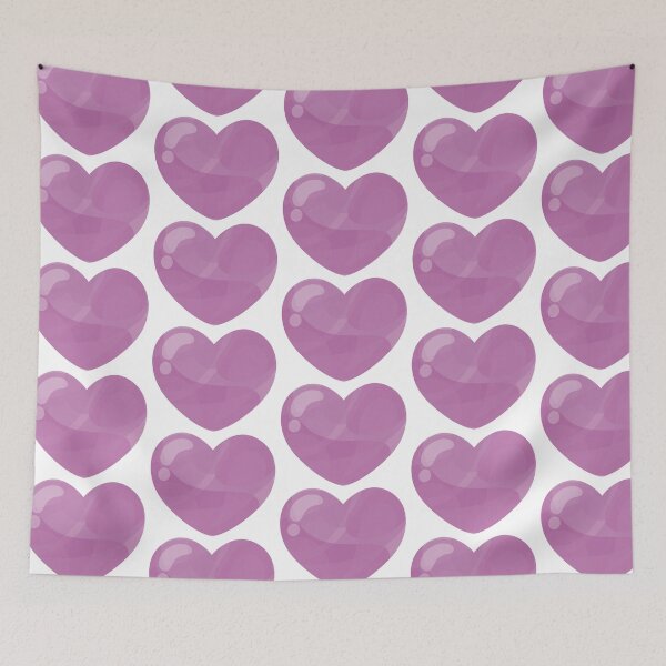 Item preview, Bubble Heart purple – Cute Pastel Heart | Cute Kawaii Heart designed and sold by NaellePinson.