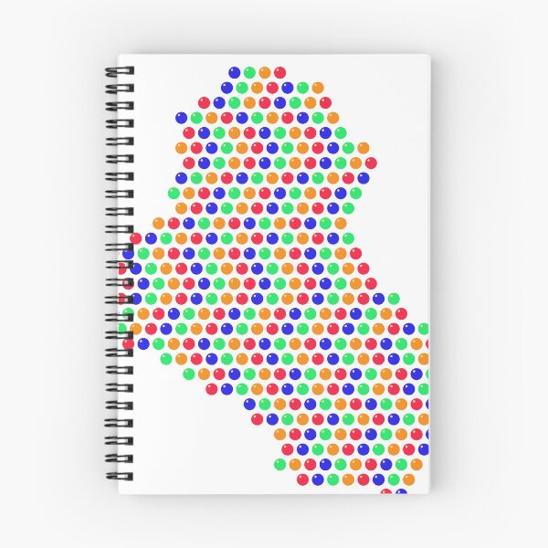 Item preview, Multicolored Rhinestone Iraq designed and sold by TheIconSmith.