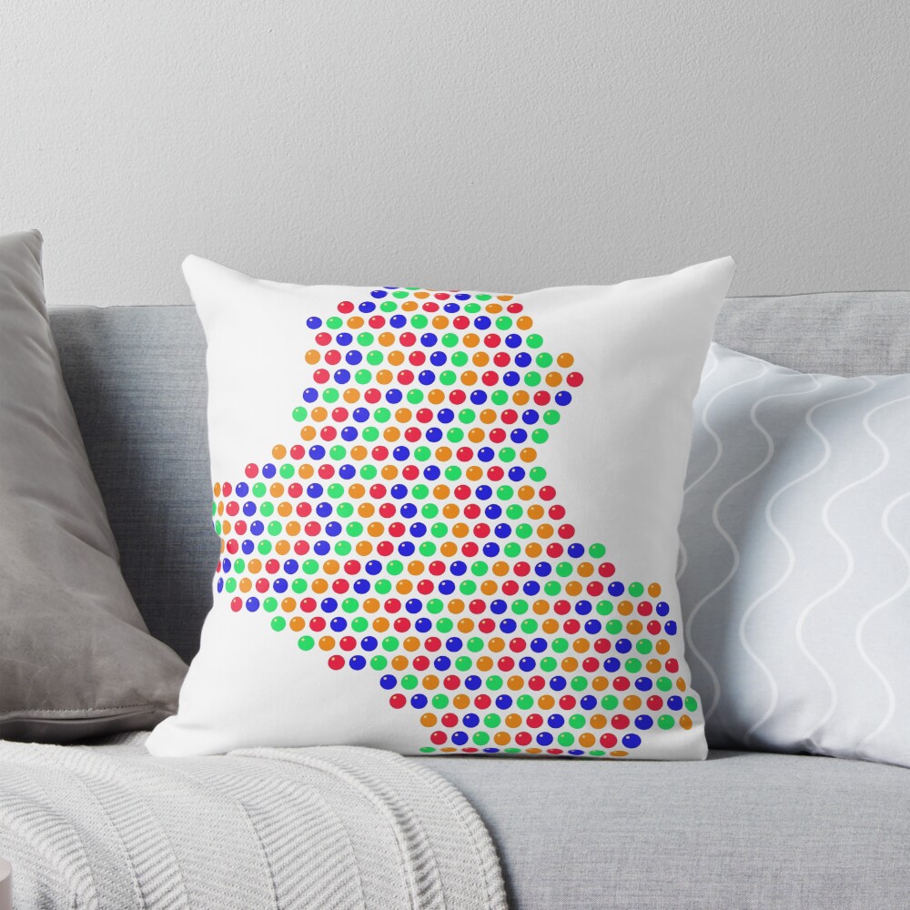 Item preview, Throw Pillow designed and sold by TheIconSmith.
