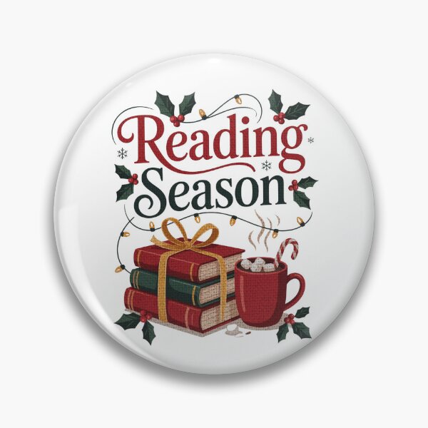 Item preview, Cozy Reading Season — Holiday Bookish Vibes designed and sold by belladesign7.