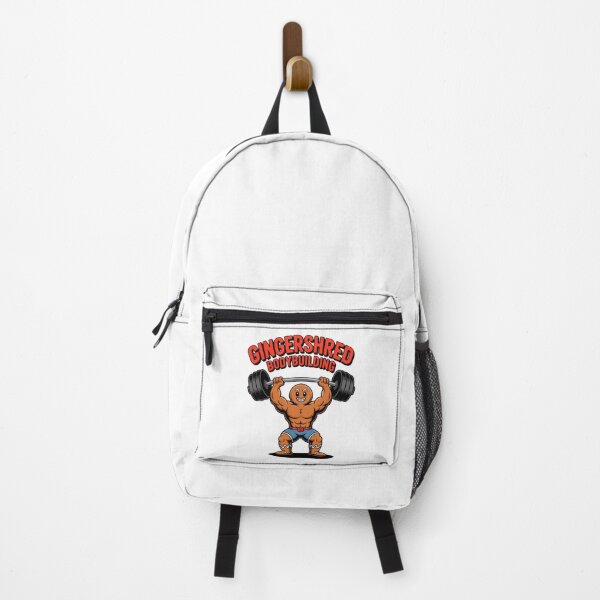 Item preview, Gingershred Bodybuilding – Funny Gingerbread Gym Cartoon designed and sold by Marcite.