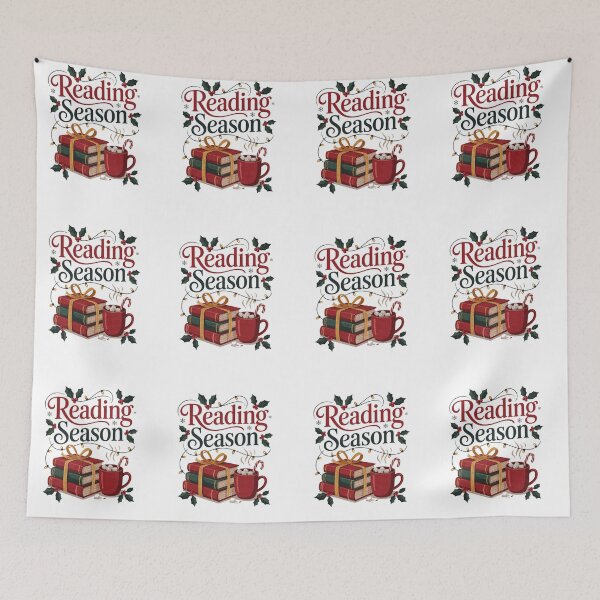 Item preview, Cozy Reading Season — Holiday Bookish Vibes designed and sold by belladesign7.