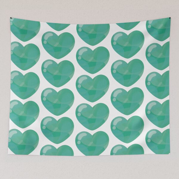 Item preview, Bubble Heart Green – Cute Pastel Heart | Cute Kawaii Heart designed and sold by NaellePinson.