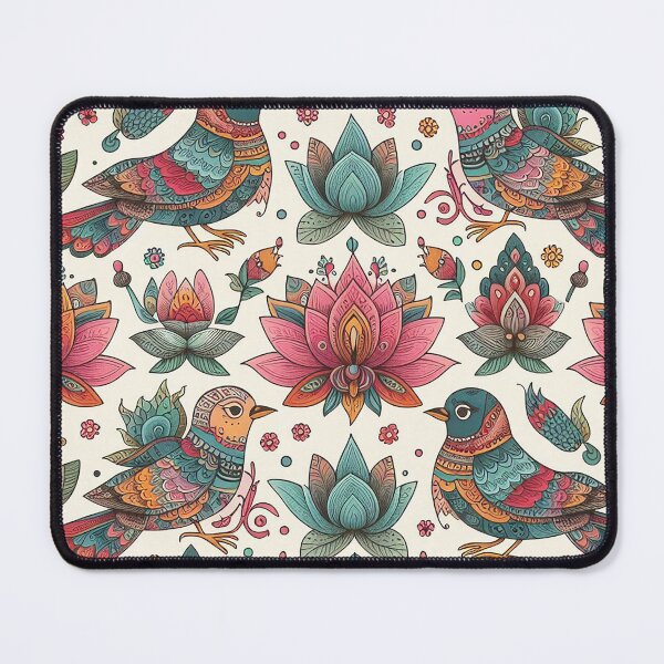 Item preview, Bird Among Lotus and Gold  designed and sold by Vanich-Panich.