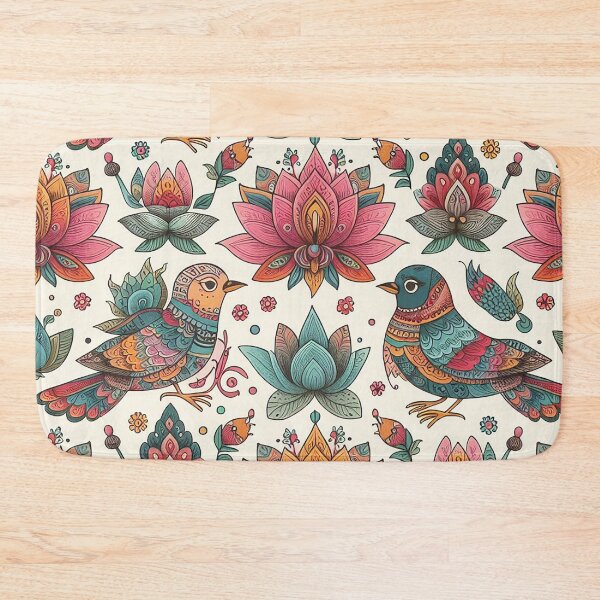 Item preview, Bird Among Lotus and Gold  designed and sold by Vanich-Panich.