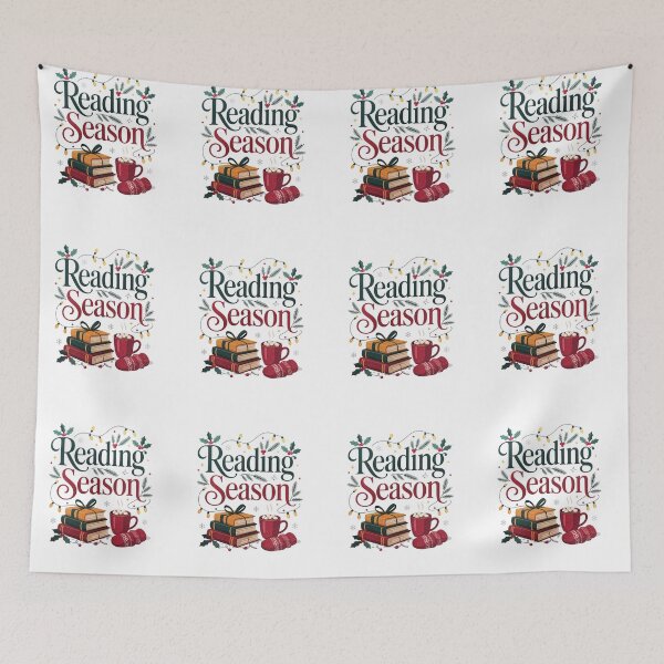 Item preview, Cozy Reading Season — Holiday Bookish Vibes designed and sold by belladesign7.