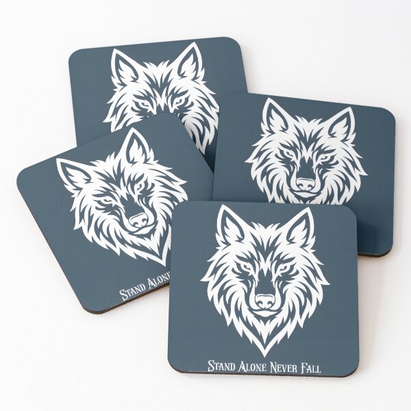 Item preview, Lone Wolf Motivation – Stand Alone Never Fall designed and sold by Ekracreatives.
