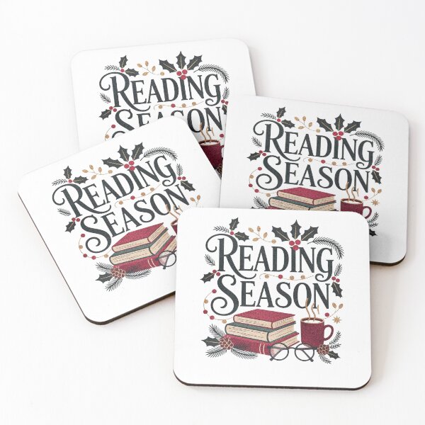 Item preview, Cozy Reading Season — Holiday Bookish Vibes designed and sold by belladesign7.