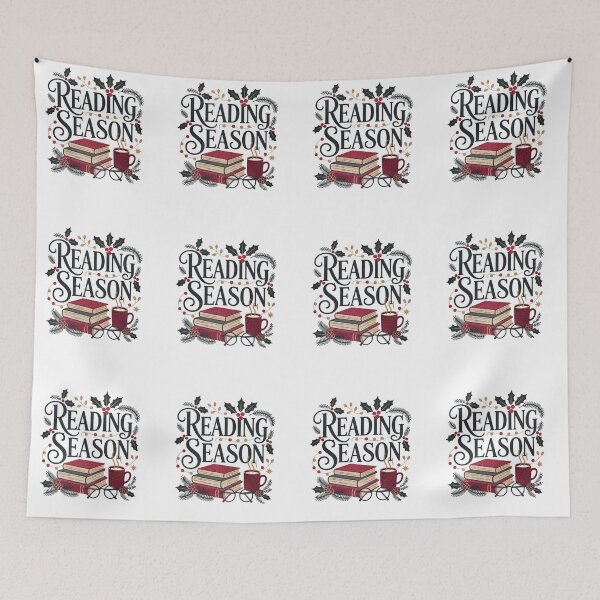 Item preview, Cozy Reading Season — Holiday Bookish Vibes designed and sold by belladesign7.