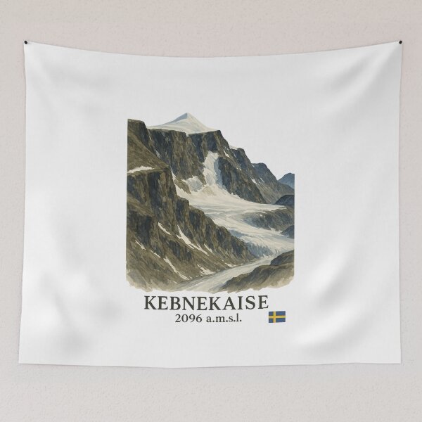 Item preview, Kebnekaise – Highest Peak of Sweden (2096 a.m.s.l.) designed and sold by BloomKind.