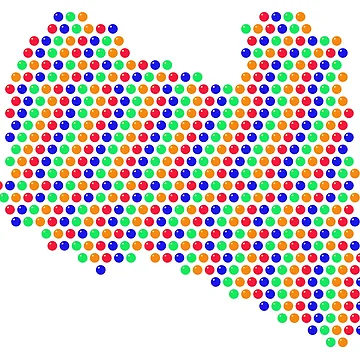 Artwork thumbnail, Multicolored Rhinestone Libya by TheIconSmith