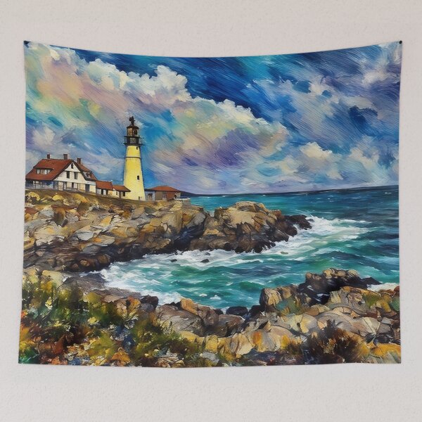 Item preview, Ocean Lighthouse designed and sold by tomorrowsart.