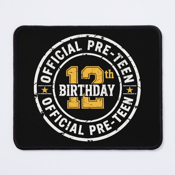 Item preview, Official Preteen - 12th Birthday for Girl & Boy_Funny Vintage designed and sold by NH2019.