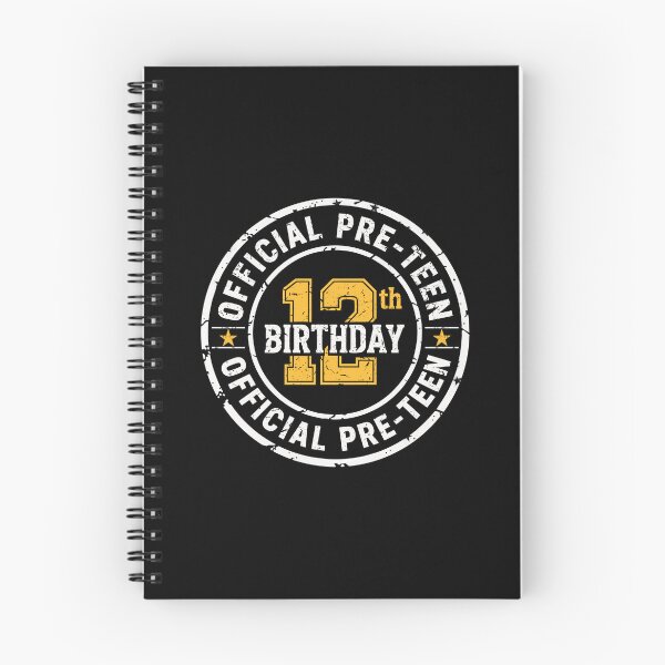 Item preview, Official Preteen - 12th Birthday for Girl & Boy_Funny Vintage designed and sold by NH2019.