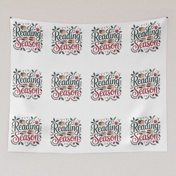Item preview, Cozy Reading Season — Holiday Bookish Vibes designed and sold by belladesign7.
