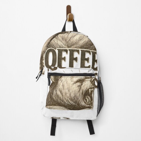 Item preview, Tough Life Coffee Bear – Vintage Grizzly Art designed and sold by SoulenCify.