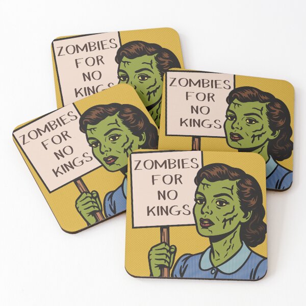Aperçu de l'œuvre Zombies For No Kings PopCulture Zombie créée et vendue par ChunkByChunk.