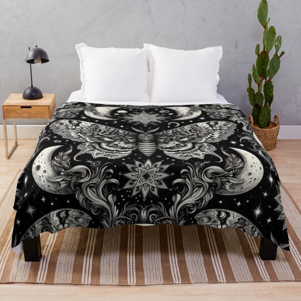 Item preview, Moonlit Obsidian Moth – Falena Mistica tra Ombre e Luna designed and sold by Roberta Calabrese.