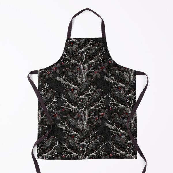 Item preview, “Dark seamless pattern with ravens designed and sold by Meemaart.