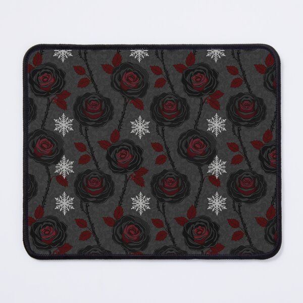 Item preview, Seamless pattern with black roses designed and sold by Meemaart.