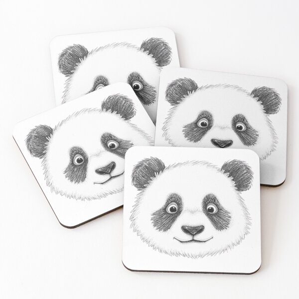 Item preview, Playful Panda Sketch designed and sold by Kavya Art.