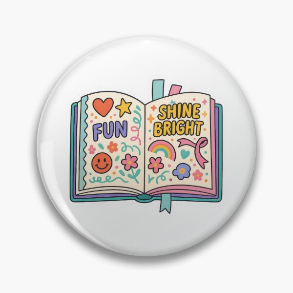 Item preview, Back to school maximalist design on open book with colorful decorations, AI generated designed and sold by dvoevnore.