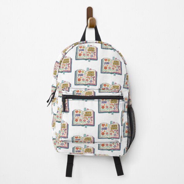 Item preview, Back to school maximalist design on open book with colorful decorations, AI generated designed and sold by dvoevnore.