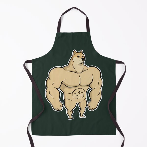 Item preview, Strong Doge Meme – Buff Shiba Cartoon – Funny Dog Reaction designed and sold by lemonfishing.