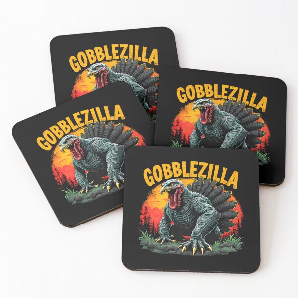 Item preview, Thanksgiving Gobblezilla Style Humor Funny Happy Quote Retro designed and sold by nguyenconguan80.