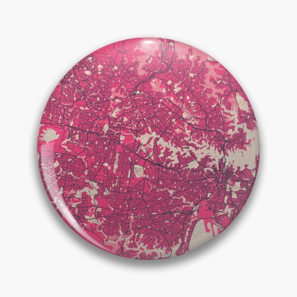 Item preview, Sydney City Map of New South Wales, Australia  - Blossom designed and sold by deMAP.