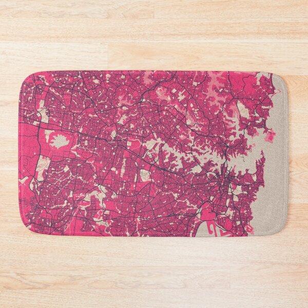 Item preview, Sydney City Map of New South Wales, Australia  - Blossom designed and sold by deMAP.