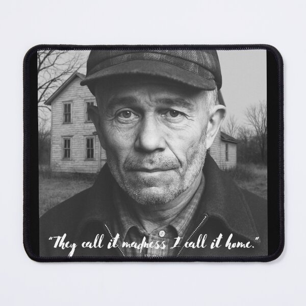 Item preview, "They call it madness..." Ed Gein Quote designed and sold by Rückklang.