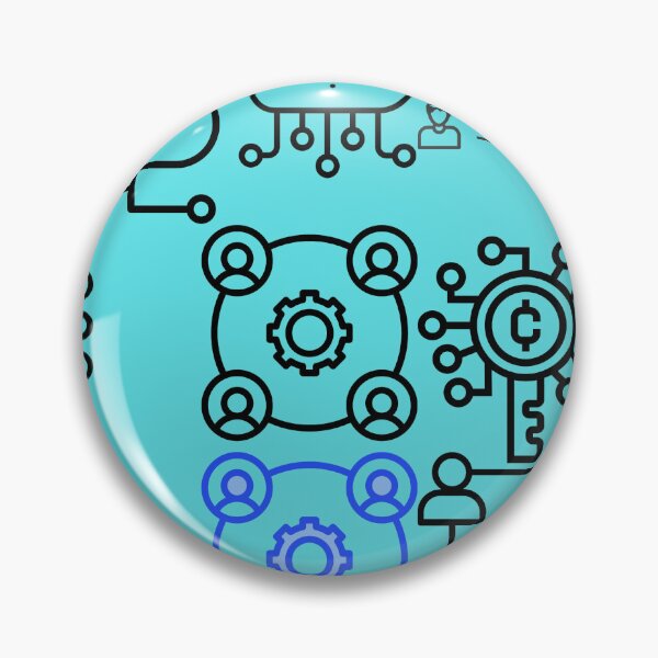 Item preview, Tech Network Cloud Pattern – Digital Connectivity, Teamwork & Automation Icons Design designed and sold by VAGABOND12.