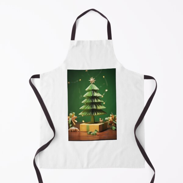 Item preview, Beautiful Christmas tree postcard in origami style designed and sold by Golden-Pepin.