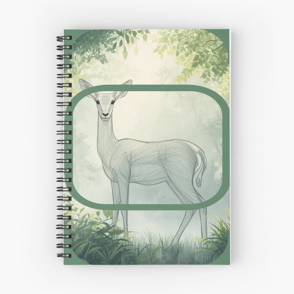 Item preview, Ethereal Deer Sketch Perception, Grace, Identity designed and sold by SavannaStrikes.